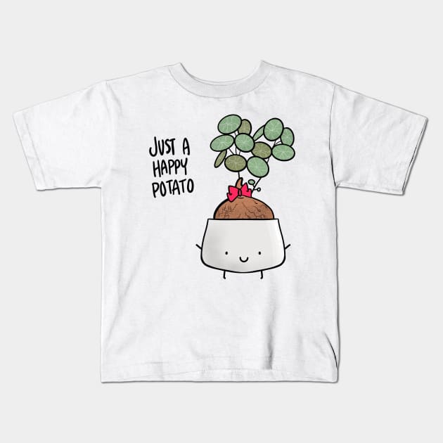 Happy Potato Kids T-Shirt by Home by Faith